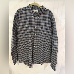 Barbour Plaid  Long Sleeve Shirt 3 XL